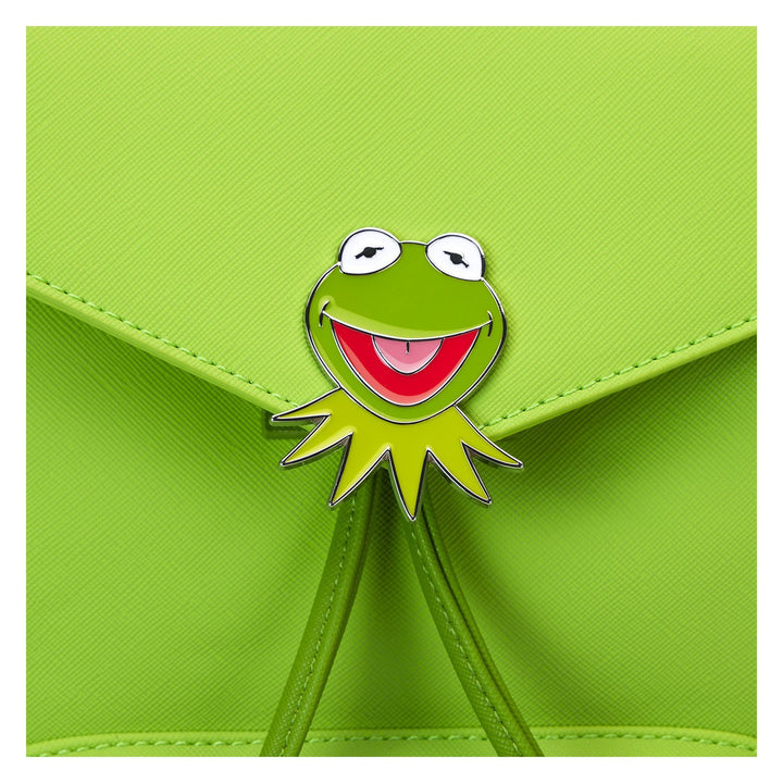 Loungefly Disney The Muppets Kermit The Frog Drawstring Mini Backpack