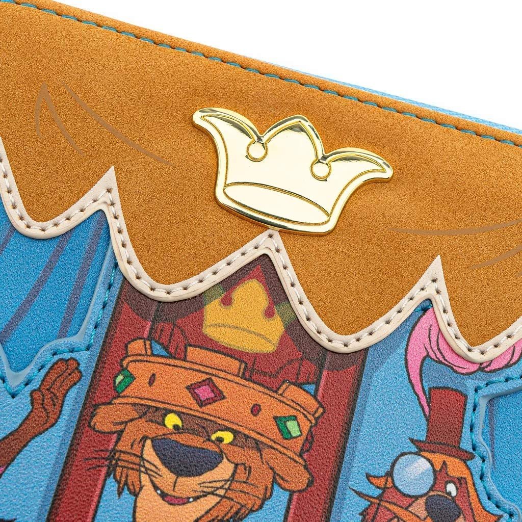 Loungefly Disney Robin Hood Archery Tournament Zip-Around Wallet - 707 Street Exclusive