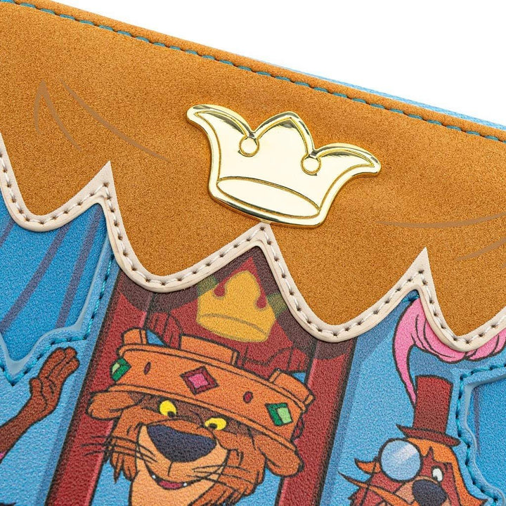 Loungefly Disney Robin Hood Archery Tournament Zip-Around Wallet - 707 Street Exclusive
