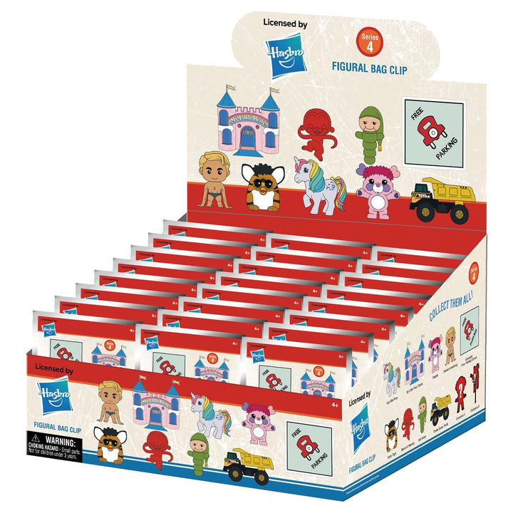Hasbro Brands 3D Foam Bag Clip Series 4 Blind Bag