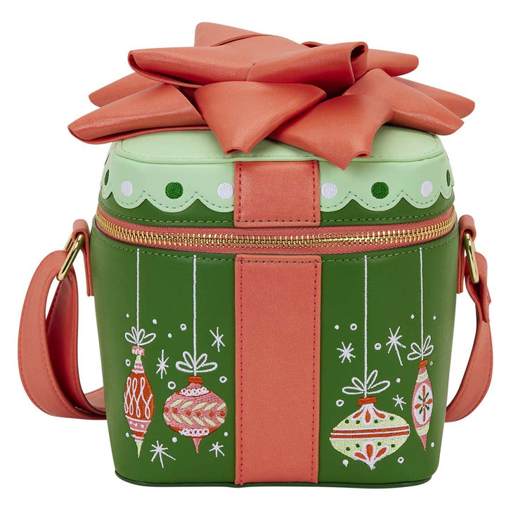 Loungefly Figural Holiday Gift Crossbody Bag