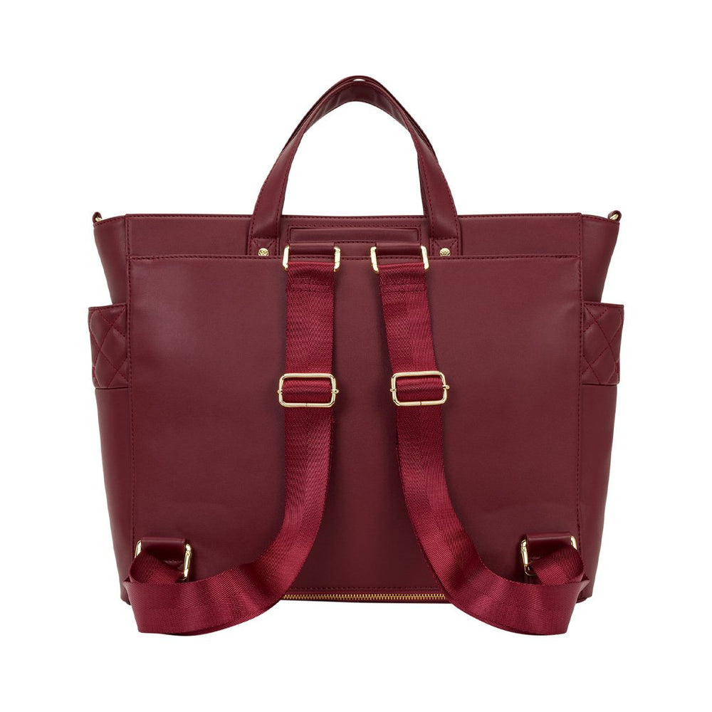Loungefly The Mo Red Convertible Backpack & Tote Crossbody Bag