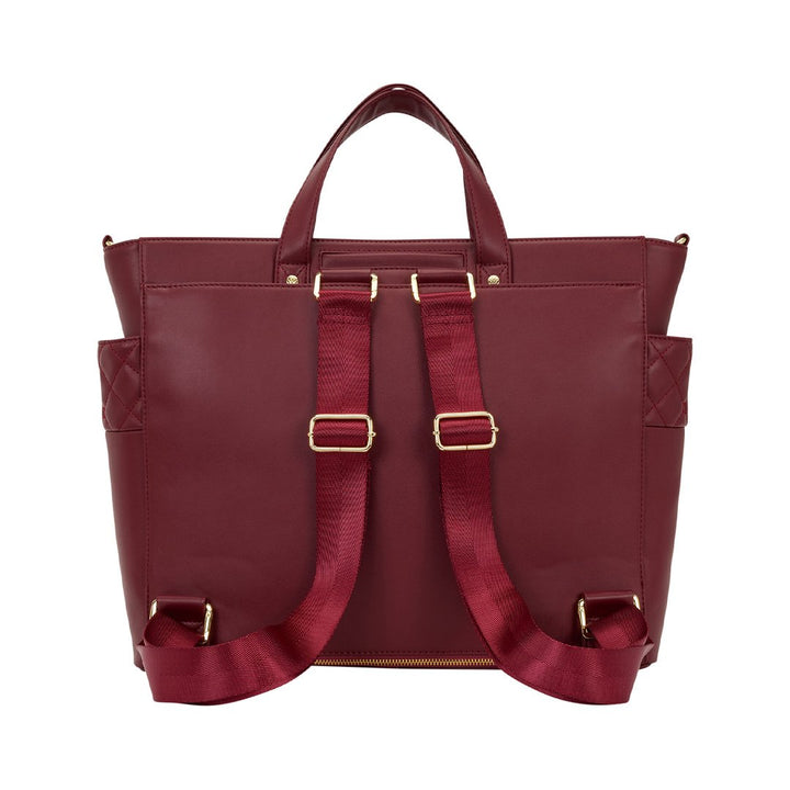 Loungefly The Mo Red Convertible Backpack &amp; Tote Crossbody Bag