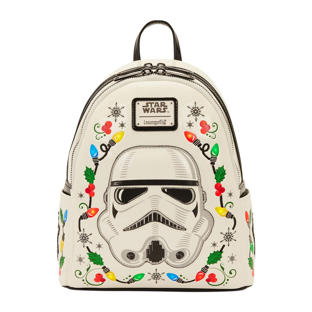 Loungefly Star Wars Stormtrooper Cosplay String Lights Light Up Mini Backpack