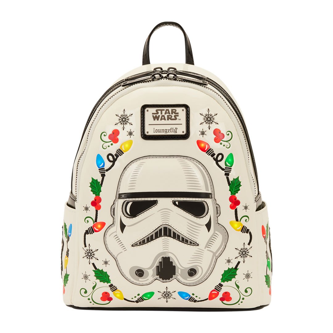 Loungefly Star Wars Stormtrooper Cosplay String Lights Light Up Mini Backpack