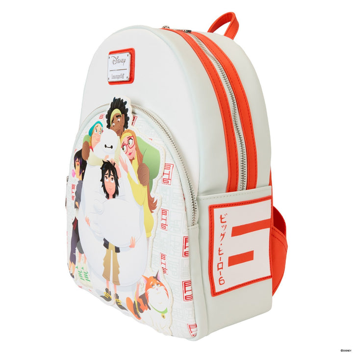 Loungefly Disney Big Hero 6 10th Anniversary Baymax &amp; Friends Mini Backpack