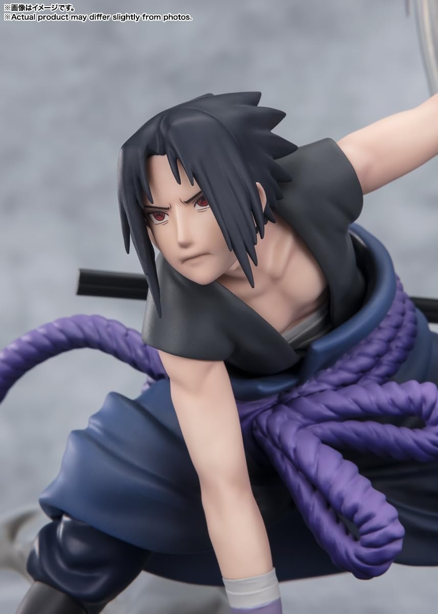 TAMASHII NATIONS - Naruto Shippuden - [Extra Battle] Sasuke Uchiha -The Light & Dark of The Mangekyo Sharingan-, Bandai Spirits FiguartsZERO Collectible Figure