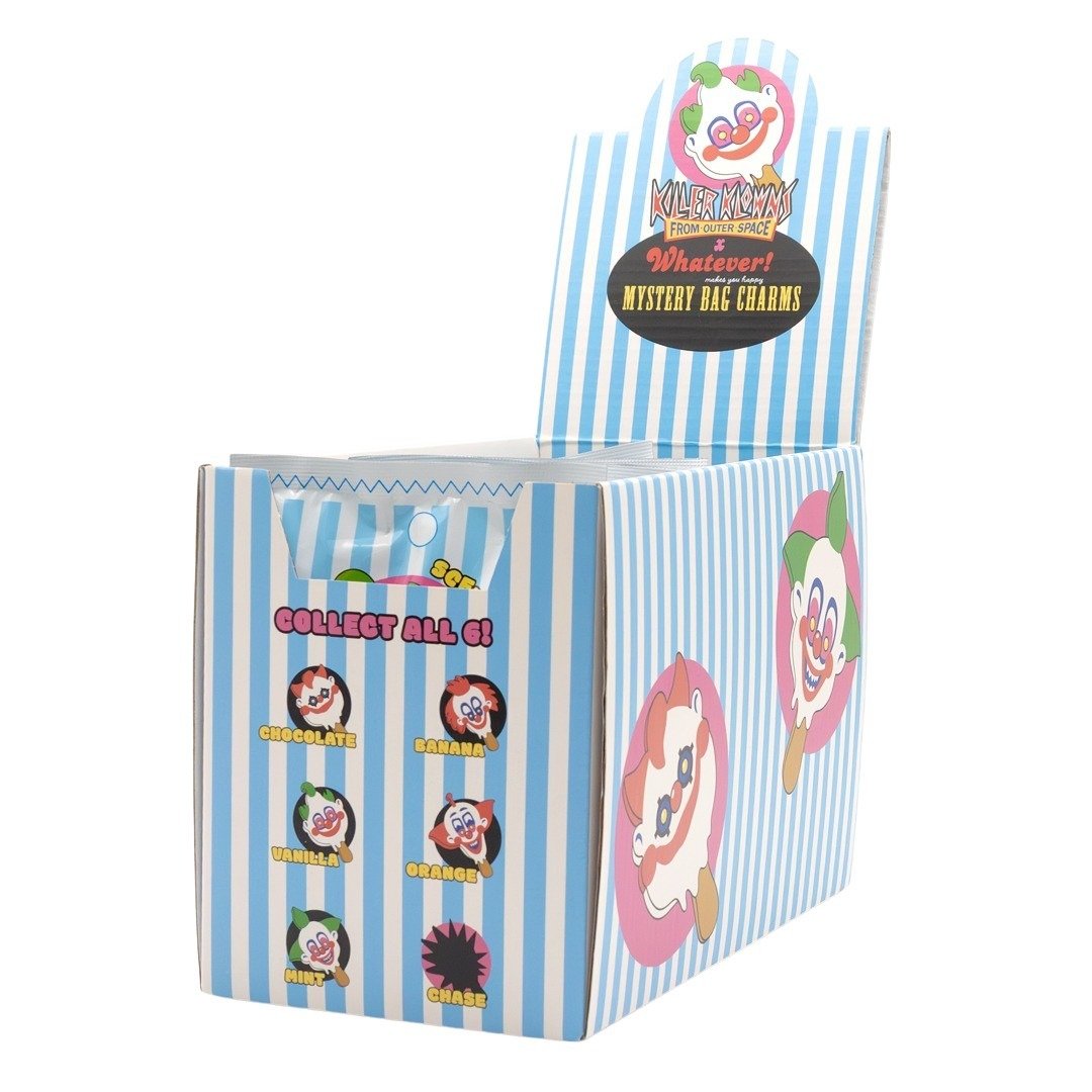 Whatever Makes You Happy Killer Klowns from Outer Space Blind Box Vinyl Popsicle Head Bag Charms