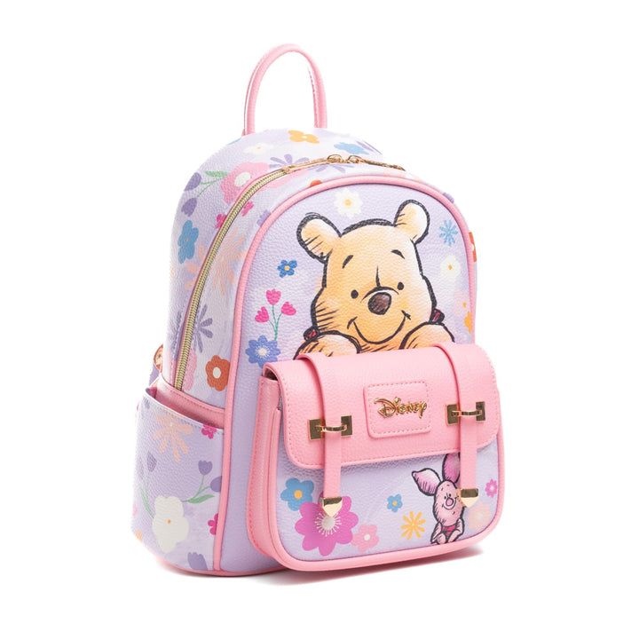 Wondapop Disney Winnie the Pooh and Friends Tree House 11" Vegan Leather Fashion Mini Backpack