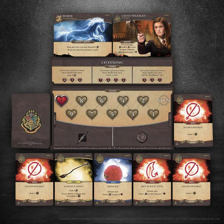 USAopoly Harry Potter: Hogwarts Battle - The Charms and Potions Expansion Card Game