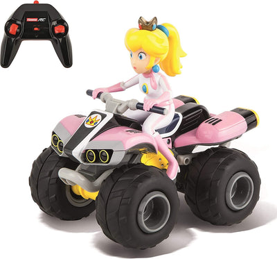 Mario Kart Quad - Princess Peach Carrera RC Nintendo Mario Kart 2.4 GHz Radio Remote Control Toy Car Vehicle