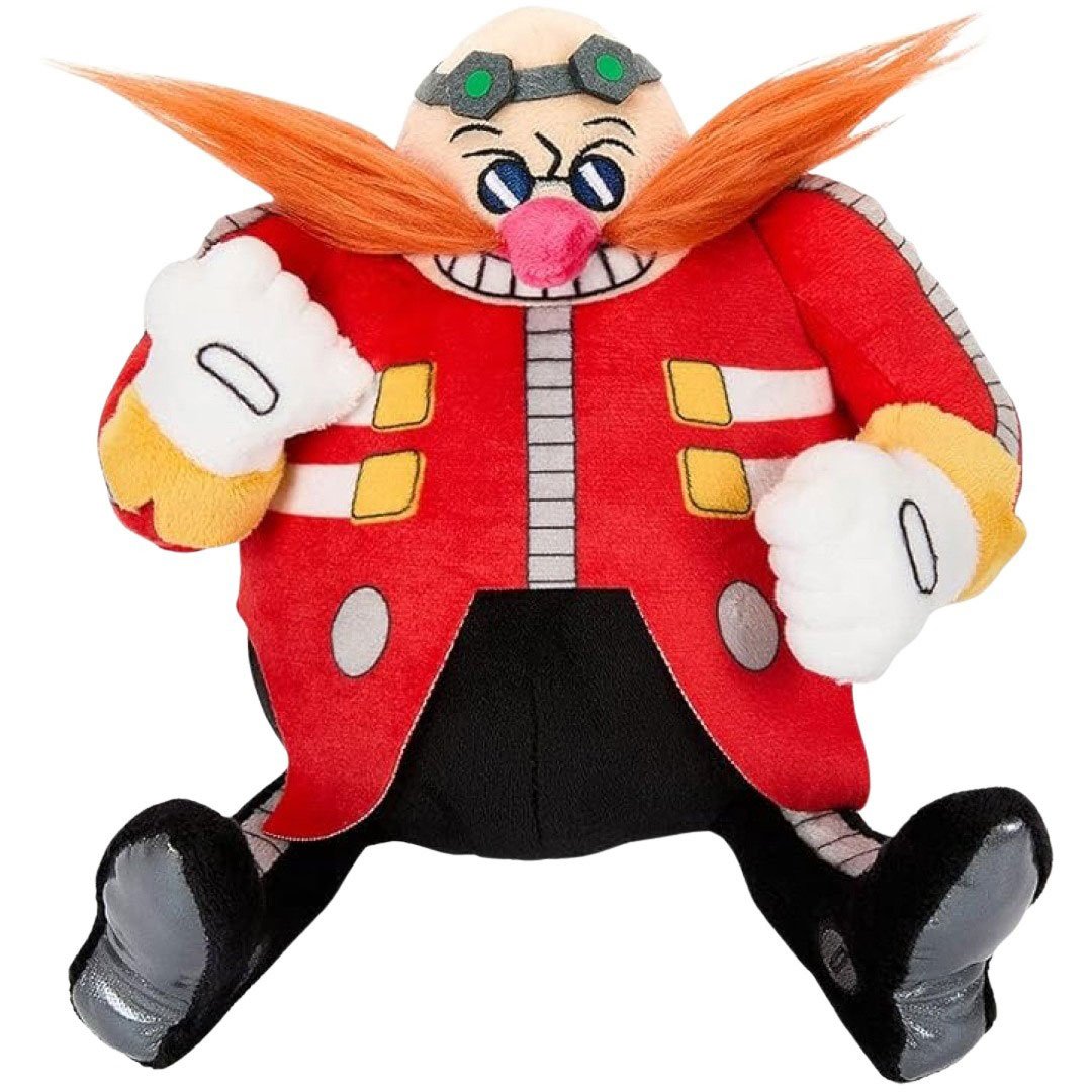 Kidrobot Sonic The Hedgehog 8" Dr. Eggman Phunny Plush - front