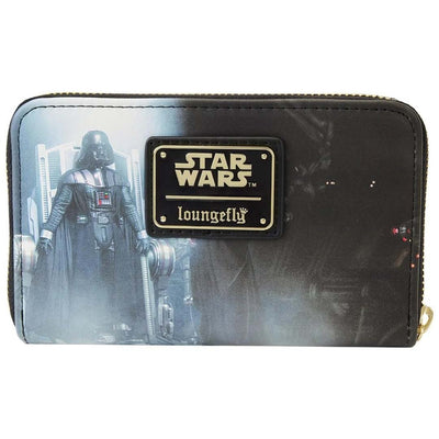 Loungefly Star Wars Episode Three Revenge of the Sith Scene Zip-Around Wallet