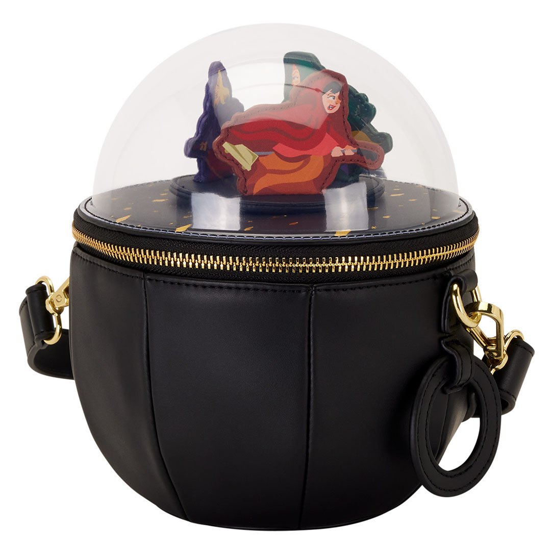 Loungefly Disney Hocus Pocus Sanderson Sisters Flying Dome Crossbody Bag