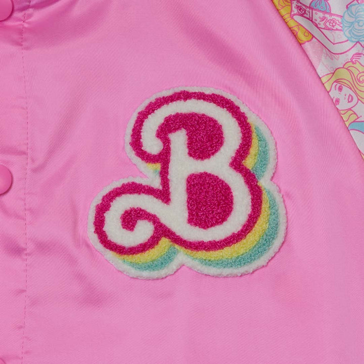 Loungefly Mattel Barbie 65th Anniversary Bomber Jacket - Front