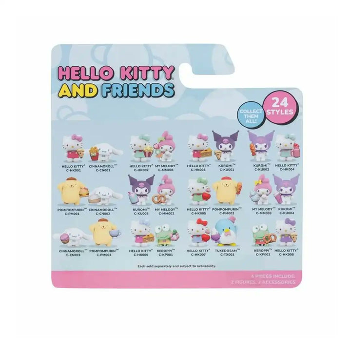 Jazwares Hello Kitty and Friends Sweety &amp; Salty Series 1 2" Duo Figures Blind Box