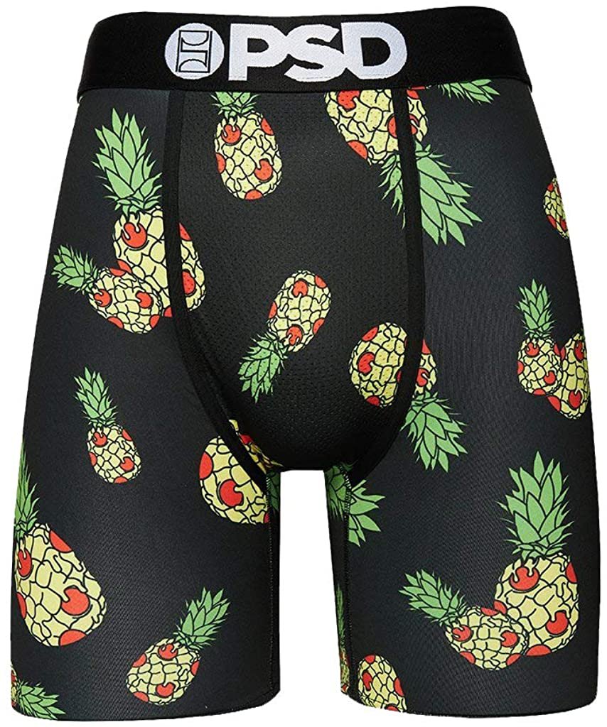 Black / Pineapple Pizza PSD Underwear Men&
