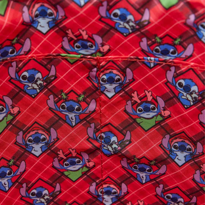 Loungefly Disney Lilo &amp; Stitch Holiday Tote Crossbody Bag