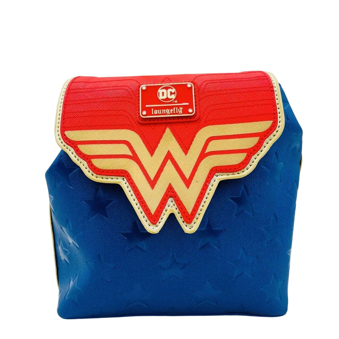 Loungefly DC Comics Wonder Woman Top Flap Mini Backpack