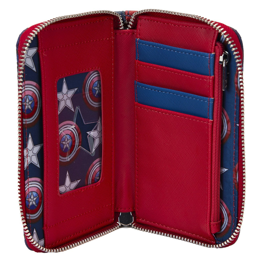 Loungefly Marvel Captain America: Brave New World Cosplay Zip Around Wallet