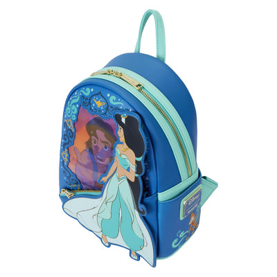 Loungefly Disney Princess Jasmine Lenticular Mini Backpack - Top View