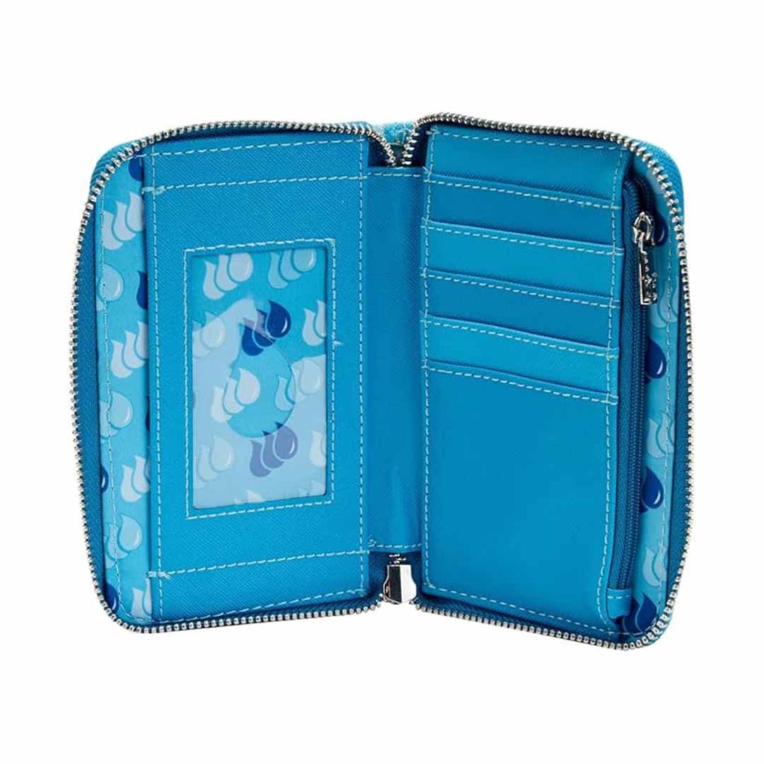 Loungefly Pokemon Squirtle Evolution Zip-Around Wallet