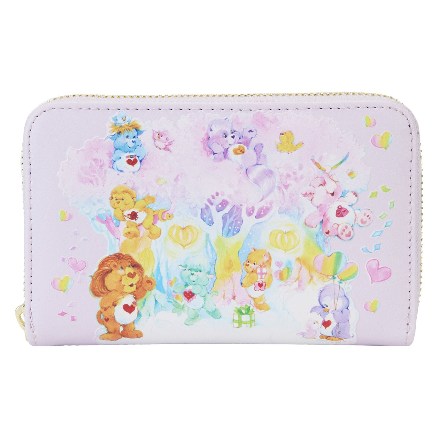Loungefly Care Bears Cousins Forest Fun Zip-Around Wallet - Front