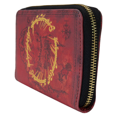Loungefly Warner Brothers Lord of the Rings The One Ring Zip-Around Wallet - Side View