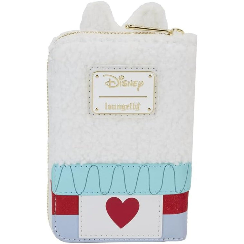 Loungefly Disney Alice in Wonderland White Rabbit Cosplay Zip-Around Wallet