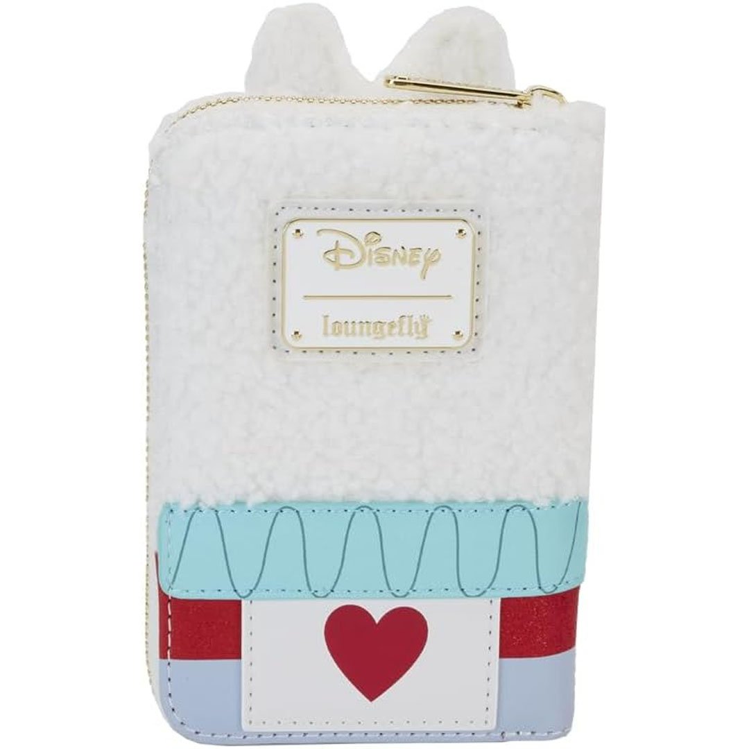 Loungefly Disney Alice in Wonderland White Rabbit Cosplay Zip
