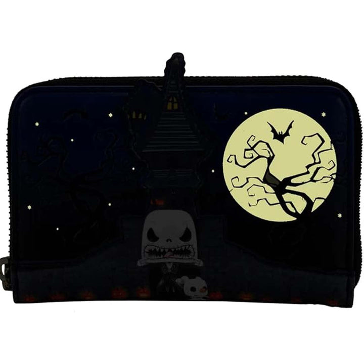 Funko Pop! by Loungefly Disney Nightmare Before Christmas Jack Skellington Zip-Around Wallet