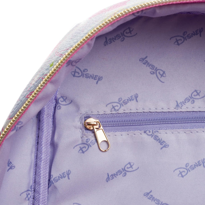 Wondapop Disney Minnie Mouse Bow Era 11" Vegan Leather Fashion Mini Backpack