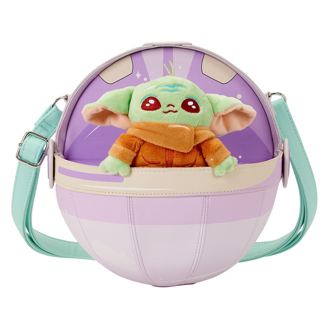 Loungefly Disney Star Wars Grogu Figural Crossbody Bag