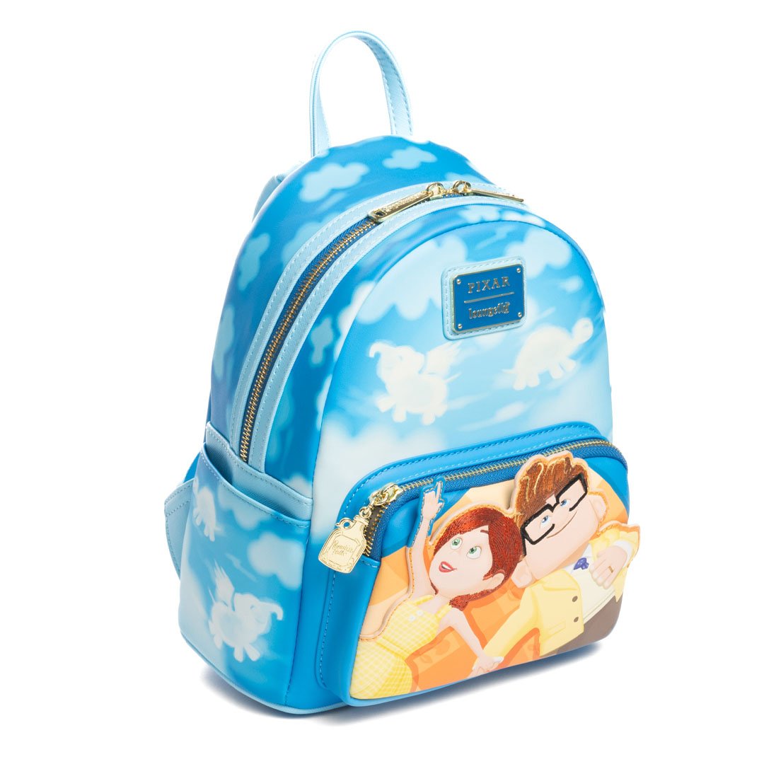 Loungefly Disney Pixar Up Glow In The Dark Carl and Ellie In The Clouds Mini Backpack – 707 Street Exclusive