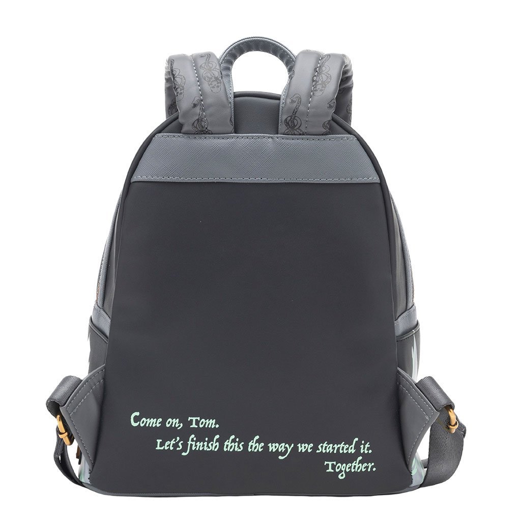 harry potter black lightning bolt mini backpack Loungefly Death Eater Cosplay : Clothing, Shoes & Jewelry the most forbidden magic from HARRY POTTERs wizarding world Harry Potter Magical Elements Mini