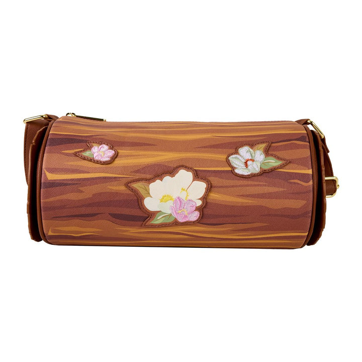 Loungefly Disney The Fox and the Hound Forest Floral Log Figural Crossbody Bag