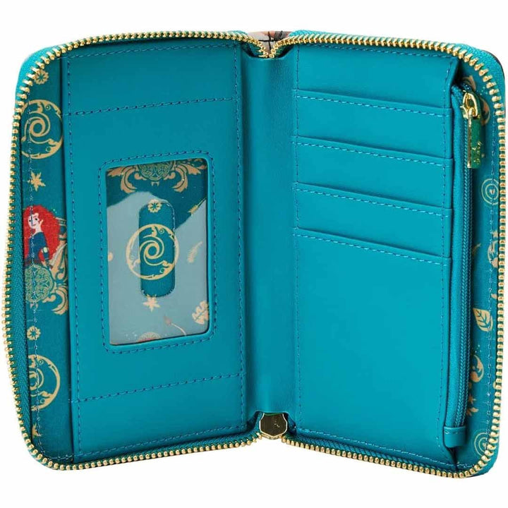 Loungefly Disney Brave Merida Princess Scene Zip-Around Wallet