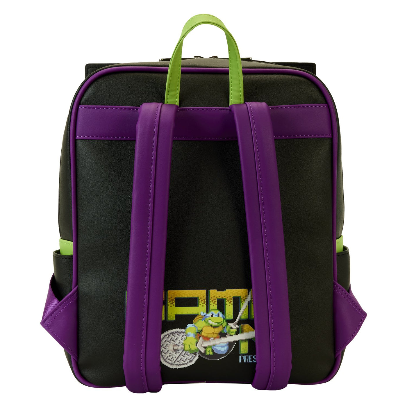 Loungefly Nickelodeon TMNT 40th Anniversary Vintage Arcade Mini Backpack - Back