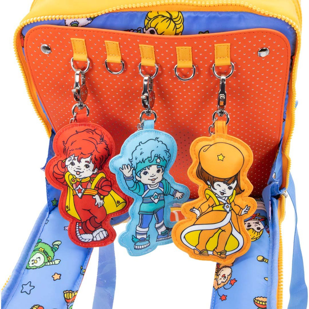 Whatever Makes You Happy Rainbow Brite Mystery Bag Padded Nylon Character Bag Charms