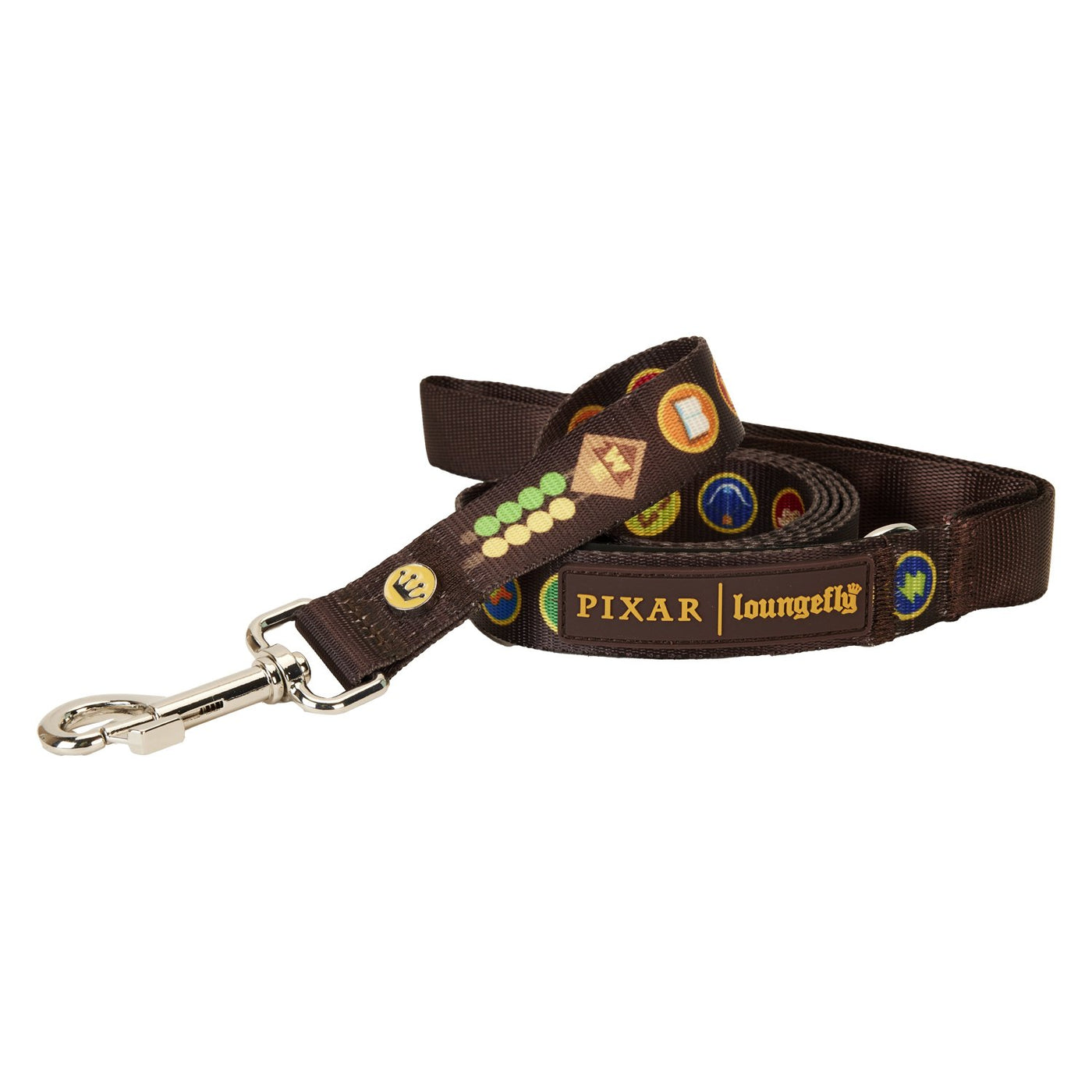 Loungefly Pets Pixar Up 15th Anniversary Wilderness Badges Leash - Front