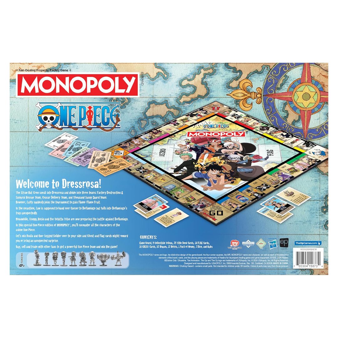 Hasbro Monopoly: One Piece