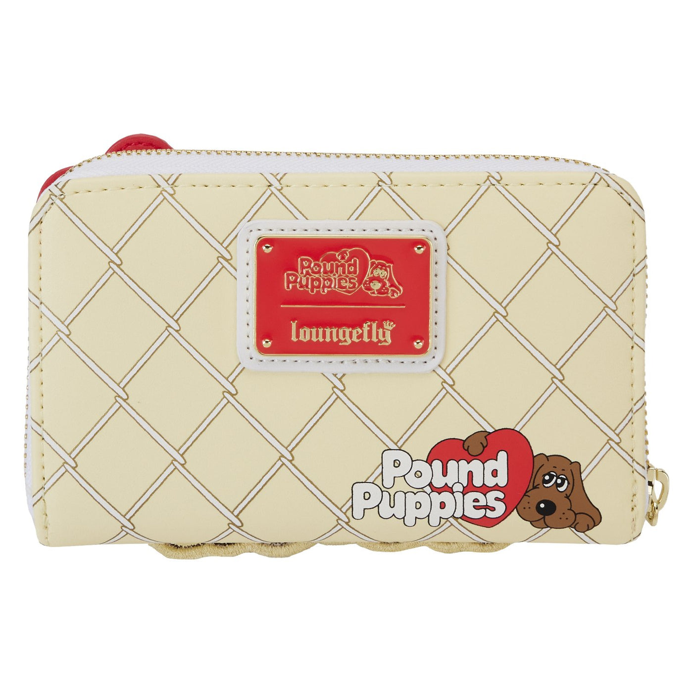 PUPWA0001 - Loungefly Hasbro Pound Puppies 40th Anniversary Zip-Around Wallet - Back