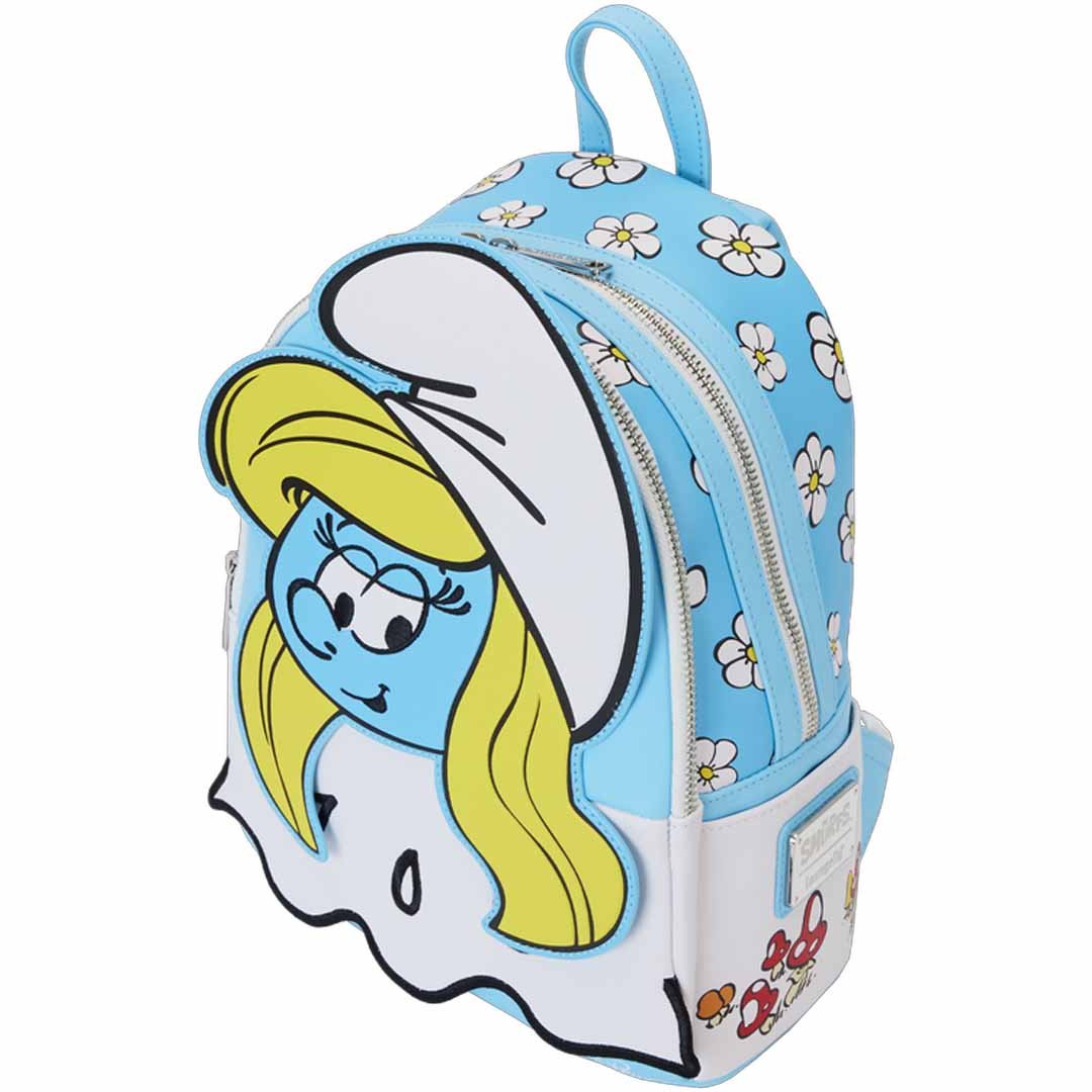 Loungefly LAFIG Smurfs Smurfette Cosplay Mini Backpack