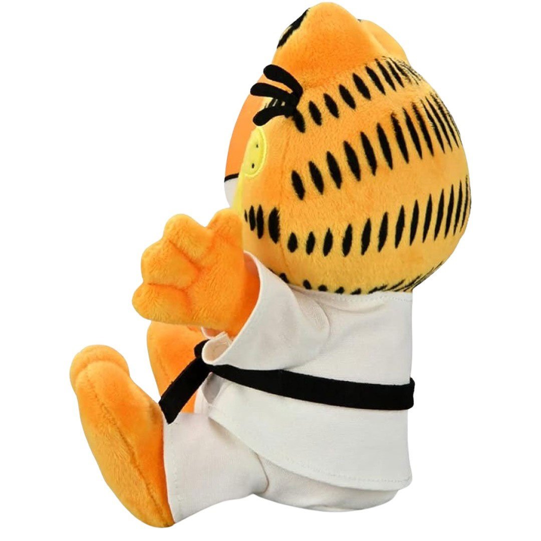 Kidrobot Garfield 8" Karate GI Phunny Plush Toy - left profile
