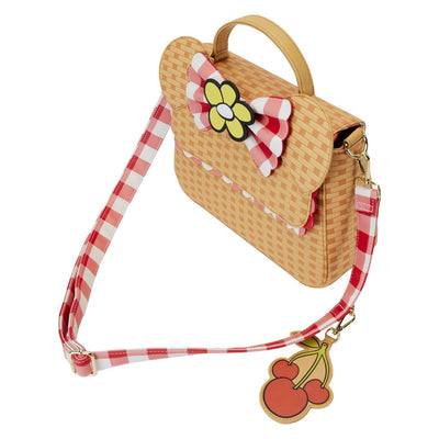 Loungefly Disney Minnie Mouse Picnic Basket Crossbody - Top View