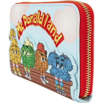 Loungefly McDonald's Fry Guys Zip-Around Wallet
