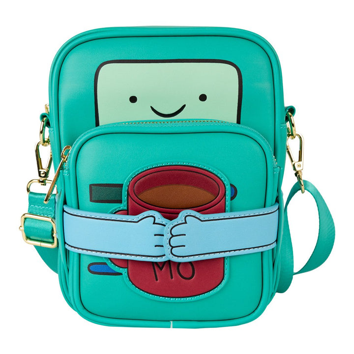 Loungefly Warner Brothers Adventure Time BMO Crossbuddies® Cosplay Crossbody Bag With Coin Bag