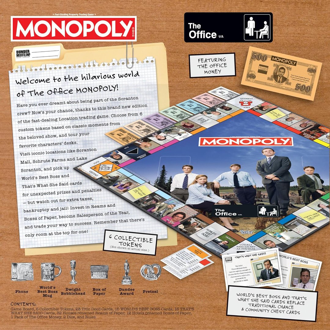 Hasbro Monopoly: The Office