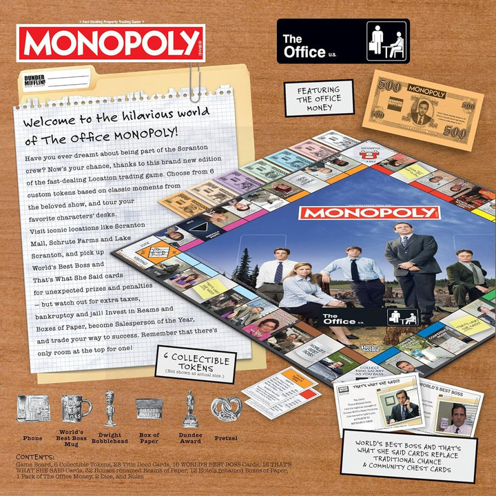 Hasbro Monopoly: The Office
