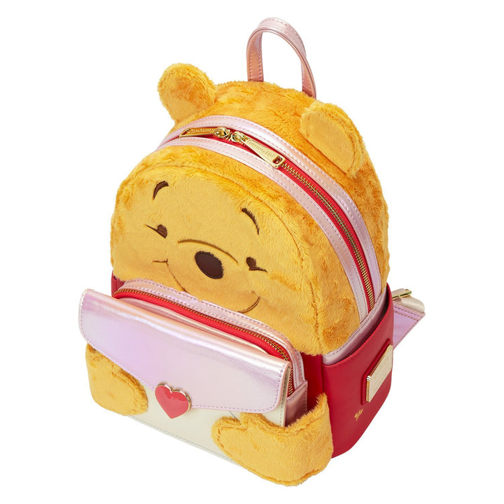 Loungefly Disney Winnie The Pooh &amp; Piglet Love Letter Cosplay Mini Backpack